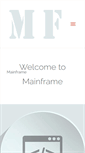Mobile Screenshot of mainframe.co.at